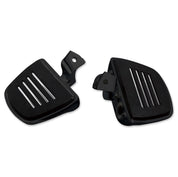 Kuryakyn Black Premium Mini Floorboards Comfort Drop Mounts Honda Goldwing F6B