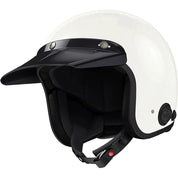 SENA Savage Open Face Helmet Glossy White MD Savage-CL-GW-M-01