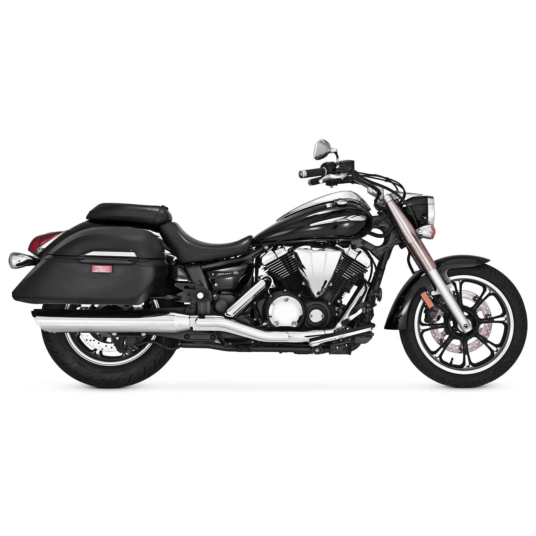 Vance & Hines 25407 Twin Slash Round Slip-On Twin Slash Round Slip-On