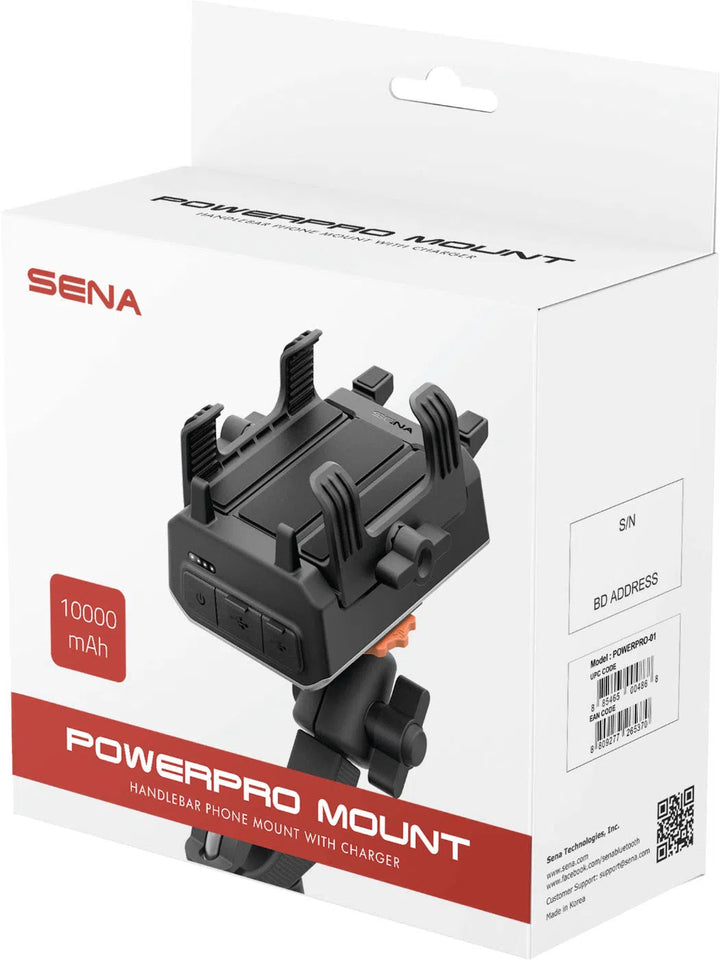 SENA PowerPro Mount Handlebar Phone Mount With Chrager - PowerPro-01