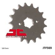 Steel Front Sprocket 17T for Street YAMAHA XV250C V-Star 250 2008-2016