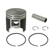 SPI 09-826 Oem Style Piston Kit With Rings Teflon Coated Std