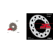 Front and Rear Steel Sprocket Kit for OffRoad YAMAHA IT200 1984-1986