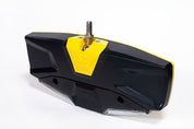 Seizmik Halo-RA Series Cast Aluminum Trim Kit Rearview - Yellow 56-18103