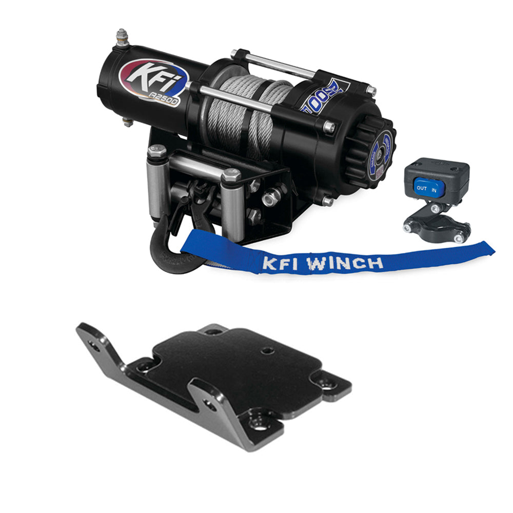 KFI 2500 lb Winch And Optional Mount