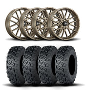 ITP Hurricane 15" Bronze Wheels And Versa Cross XTR Tires [33x10-15]