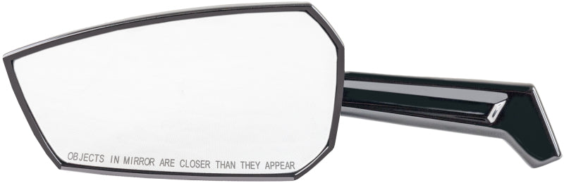 Kuryakyn Gloss Black Enygma Mirrors 10010-2