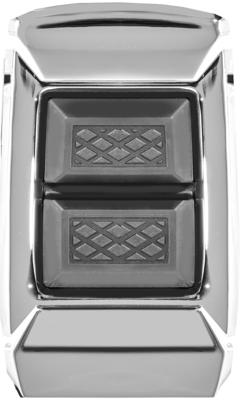 Kuryakyn Chrome Enygma Brake Pedal Pad 10045-1