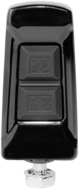 Kuryakyn Gloss Black Enygma Shift Peg 10049-2