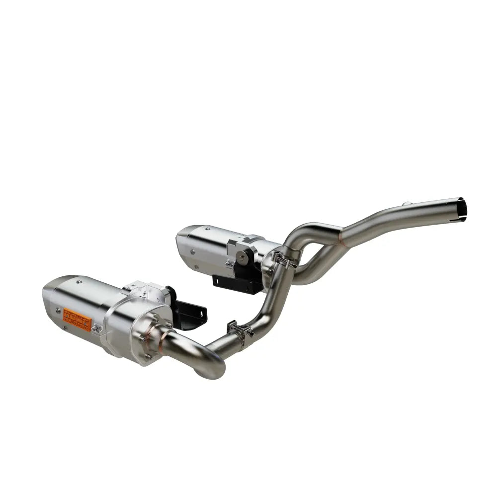 RJWC Dual Split APX Exhaust For Can-Am Outlander G2 2012-2024
