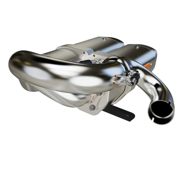 RJWC Dual APX Exhaust For Can-Am Defender HD8/HD10/XMR/Maverick Trail 2016-2024