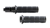 Kuryakyn Black Enygma Grips Throttle-By-Wire 10142-2