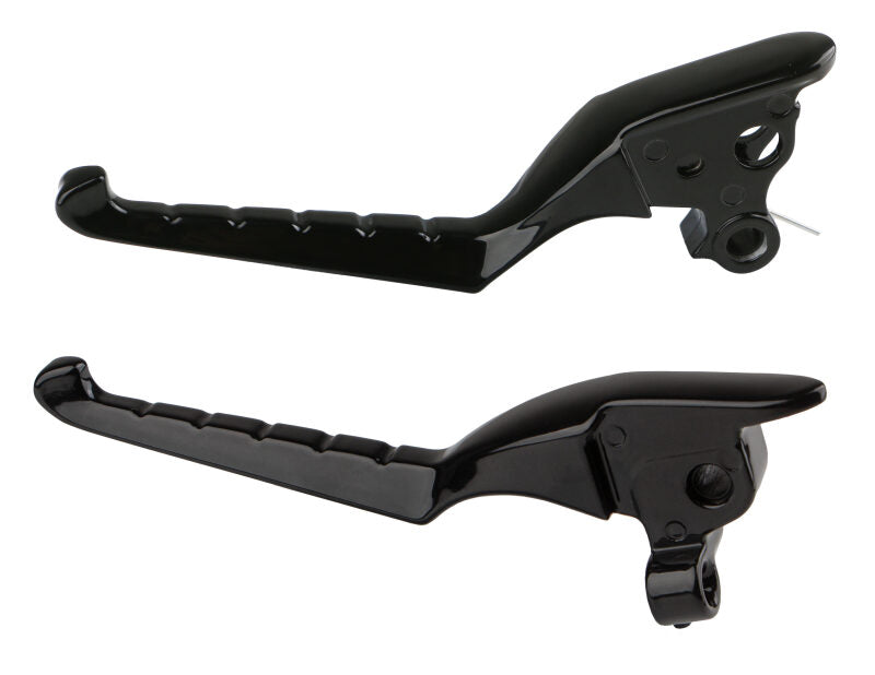 Kuryakyn Gloss Black Enygma Brake And Clutch Lever Set 10182-2