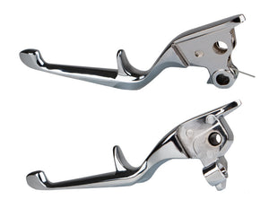 Kuryakyn Chrome Trigger Brake And Clutch Lever Set 10184-1