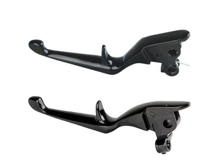 Kuryakyn Gloss Black Trigger Brake And Clutch Lever Set 10184-2
