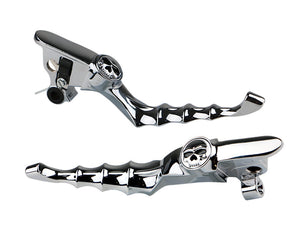 Kuryakyn Chrome Zombie Brake And Clutch Lever Set 10186-1