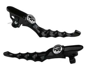 Kuryakyn Gloss Black Zombie Brake And Clutch Lever Set 10186-2