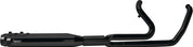 Two Brothers Racing 2-Into-1 Black Full System Comp-S with Ghost Pipe 005-46802-B