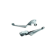 Kuryakyn Chrome Boss Blades Levers Set Pair Lever Harley 96-2017 Touring Softail
