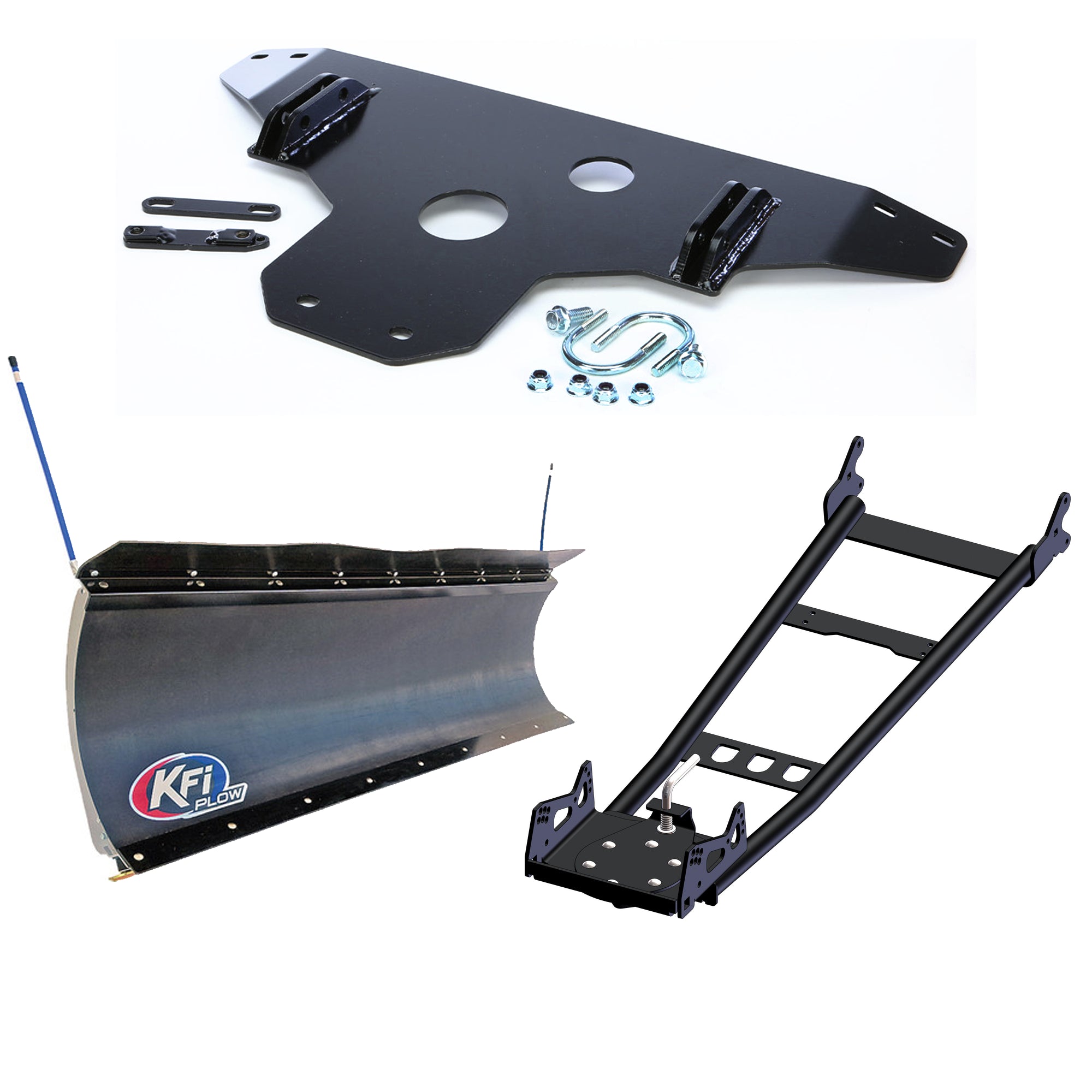 KFI Products Snow Plow Kit For Polaris ACE 900 XC 2017-2019