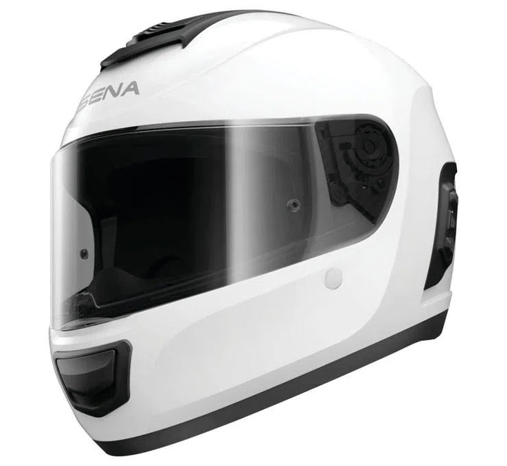 SENA Momentum INC Helmet Glossy White XL Full Face Pinlock MOI-STD-GW-XL-01