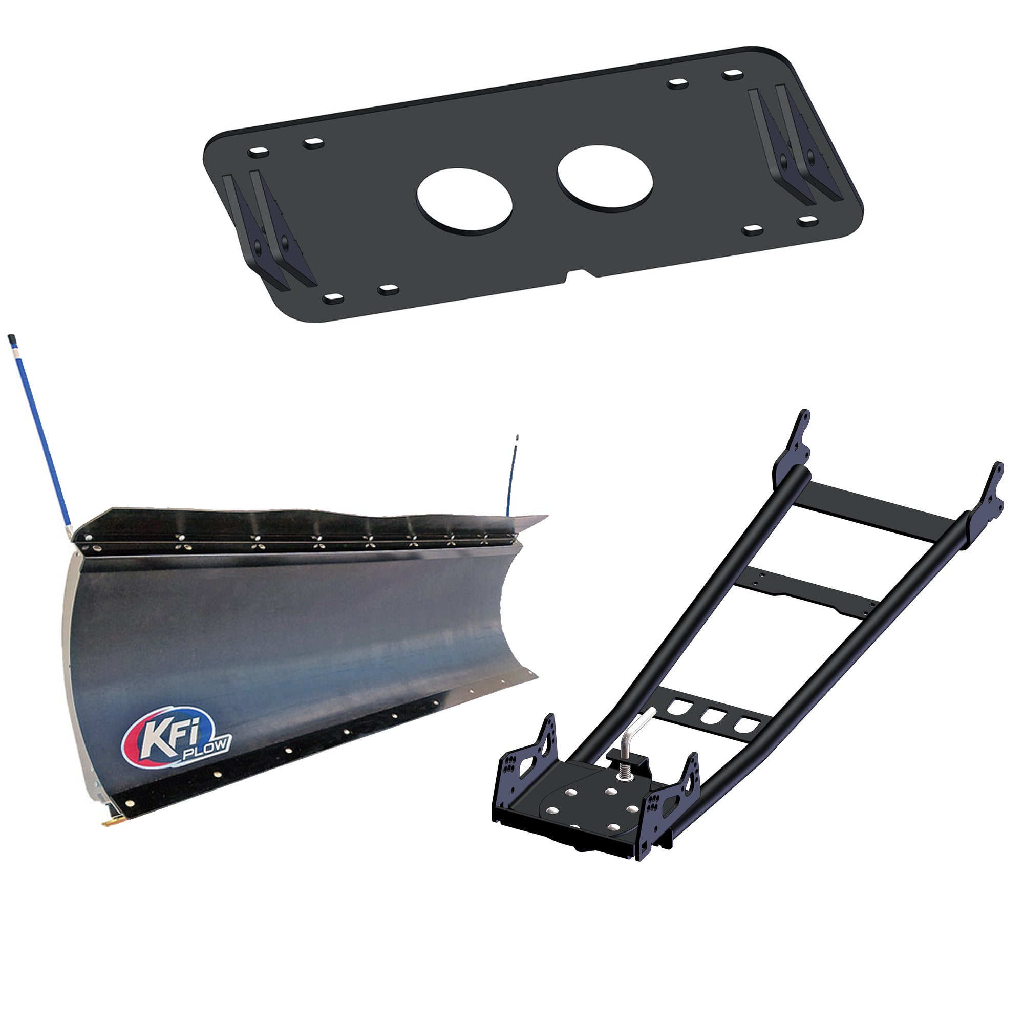 KFI Products Snow Plow Kit For Argo Xplorer XR 500 2019-2024