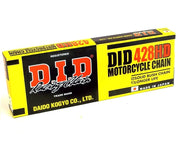 DID Heavy-Duty Standard Series 428HD Chain 124 Links for Street Motorcycle