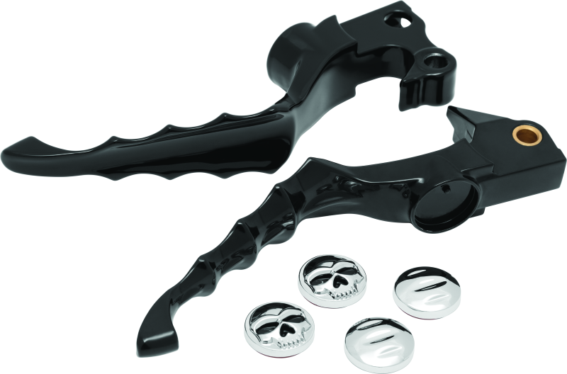 Kuryakyn Gloss Black Zombie Levers 1092
