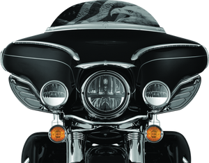 Kuryakyn Dark Smoke Dragon Wing Air Deflectors 1108