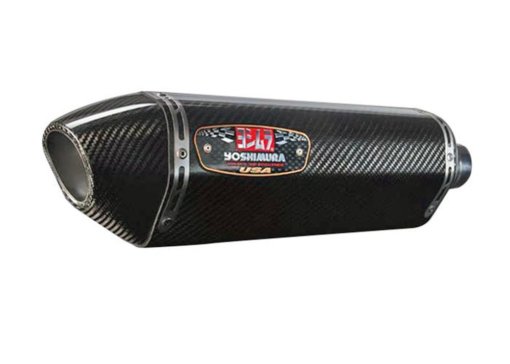 YOSHIMURA 11181E0220 S/O R77 SS/CF CF CAP SIG GSXR1