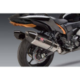 Escape Yoshimura R-77 de acero inoxidable con tapa de ónix para Suzuki Hayabusa GSX1300R 2022