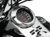 Kuryakyn Chrome Speedometer Trim Ring With Visor 112