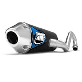 HMF Muffler Honda TRX 450R 04-05 Black Competition MX Full System Exhaust Euro End Cap Side Mount