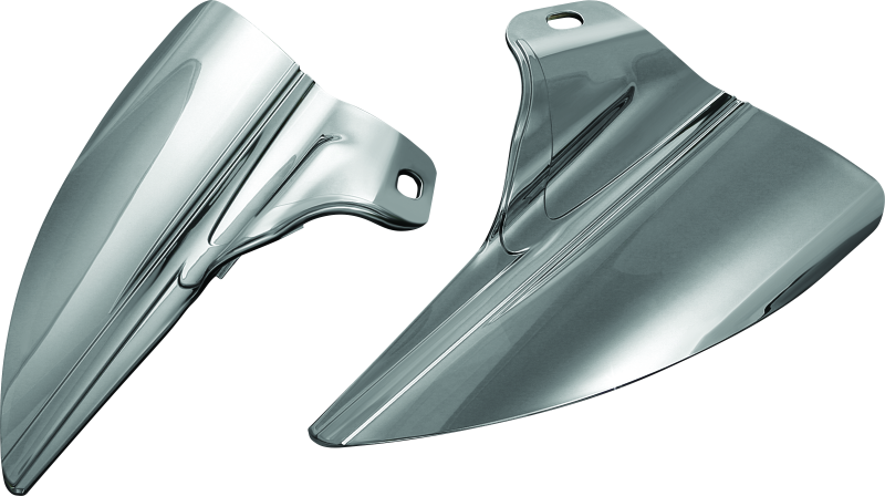 Kuryakyn Smoke Saddle Shields Heat Deflectors 1196