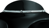 Kuryakyn Chrome Zombie Windshield Trim 1198
