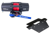 Viper V2 ATV Winch Kit 6000 lb Standard Spool With 40 Feet Black Synthetic Rope With Mount For Honda Rancher 420 (FA/FPA/PG only) 2014