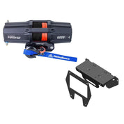 Viper V2 UTV Winch Kit 3500 lb Standard Spool With 40 Feet Red Synthetic Rope With Mount For Polaris RZR Pro XP/4 2020-2022