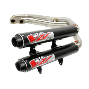 Big Gun EVO U Dual Full Exhaust System Black 12-7413