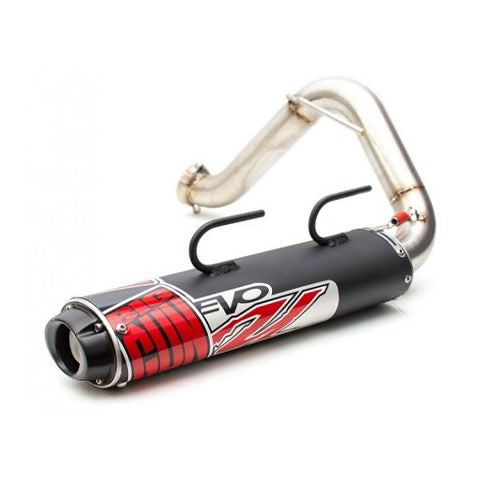 Big Gun EVO U Slip-On Exhaust Black 12-7632