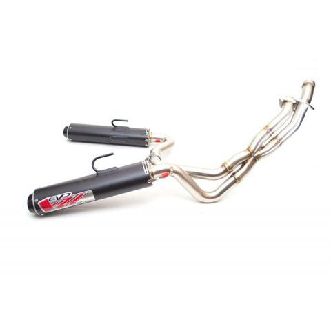 Big Gun EVO U Dual Full Exhaust System Black 12-7723