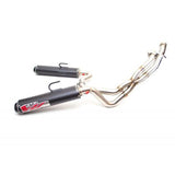 Big Gun EVO U Dual Full Exhaust System Black 12-7723