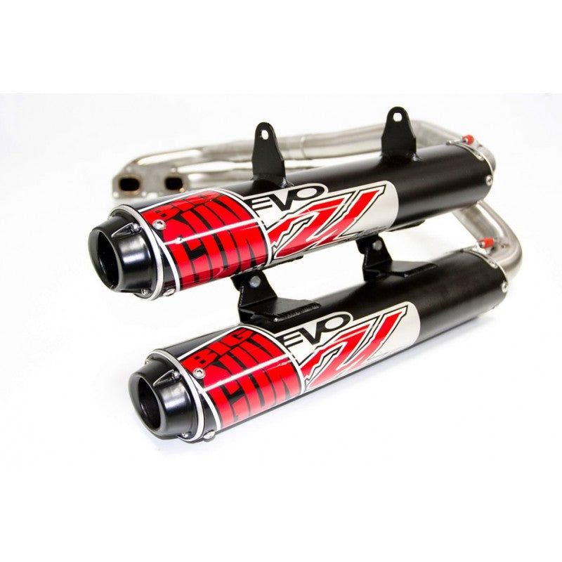 Big Gun EVO U Dual Full Exhaust System Black 12-7863