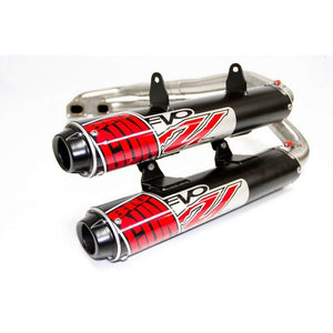 Big Gun EVO U Dual Full Exhaust System Black 12-7863