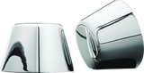 Kuryakyn Chrome Front Axle Nut Caps 1201