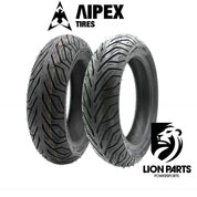 Aipex 110/70-12 & 120/70-12 Front / Rear Set of City Tires - 110x70x12 & 120x70x12
