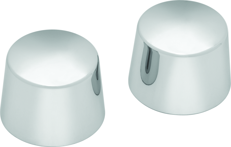 Kuryakyn Chrome Front Axle Nut Caps 1214