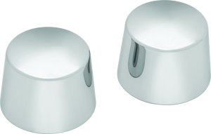 Kuryakyn Chrome Front Axle Nut Caps 1214