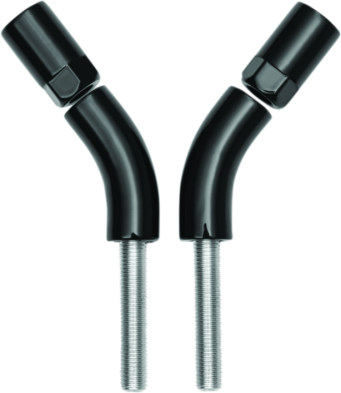 Kuryakyn Black Mirror Stem 3in Outward Extenders 1216