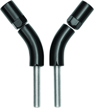 Kuryakyn Black Mirror Stem 3in Outward Extenders 1216