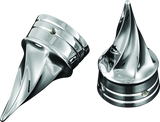 Kuryakyn Chrome Twisted Axle Caps 1217